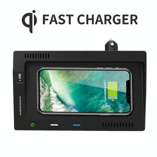 10W Wireless Car Charger For Volkswagen Teramont 2018-2020 - Qi Standard-1915197799218155522