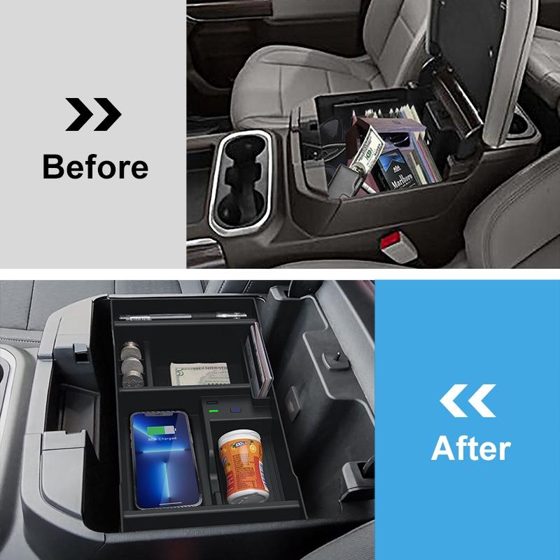 15W Wireless Charger For Chevrolet Silverado 2019-2022 - Qi Standard-1915198080156831746