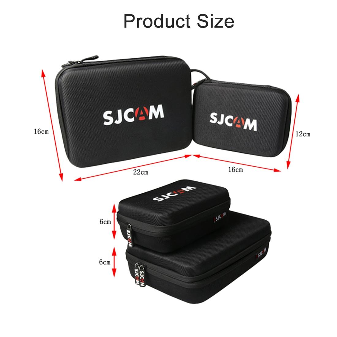 Shockproof Camera Bag For Sjcam And Selfie Stick - Portable 22X16X6Cm-1915198386764648454