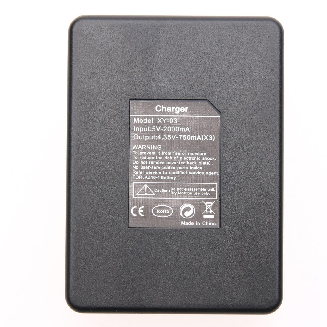 Remote Control Charger For Dual Batteries With Usb Cable For Gopro Hero7 / 6 / 5-1915196749799100418