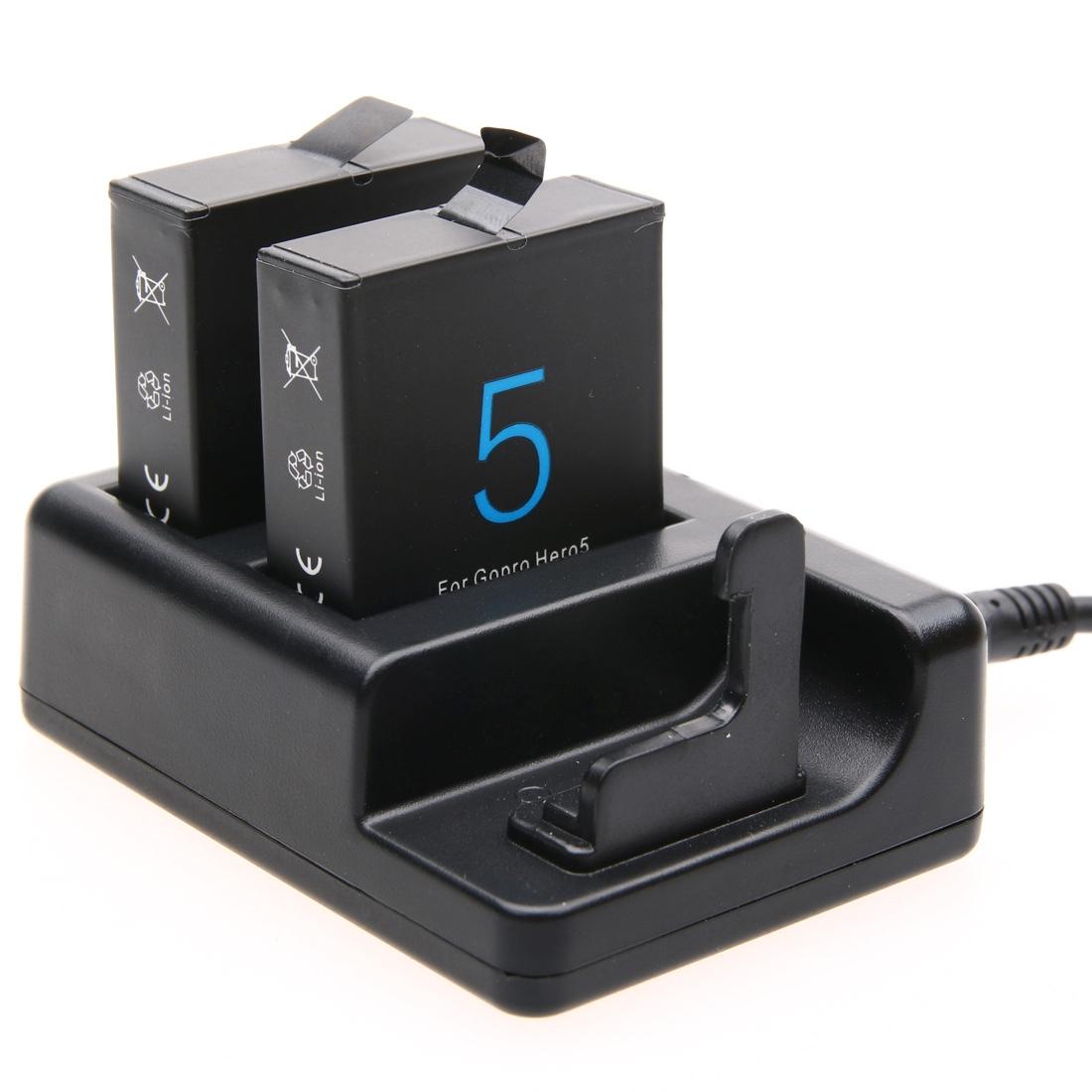 Remote Control Charger For Dual Batteries With Usb Cable For Gopro Hero7 / 6 / 5-1915196749799100421