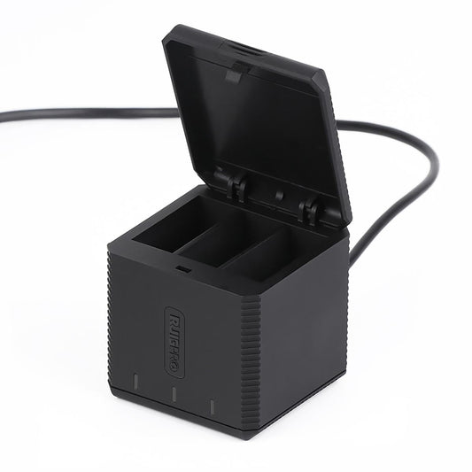 Triple Usb Charger Box For Gopro Hero9 / 10 With Indicator Light And Cable-1915196511021568002