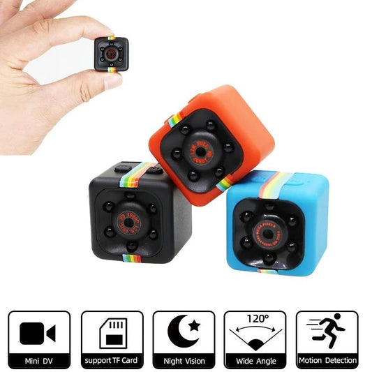 Hd 1080P Mini Sport Camera With Night Vision & Tf Card Holder-1915196795563151361