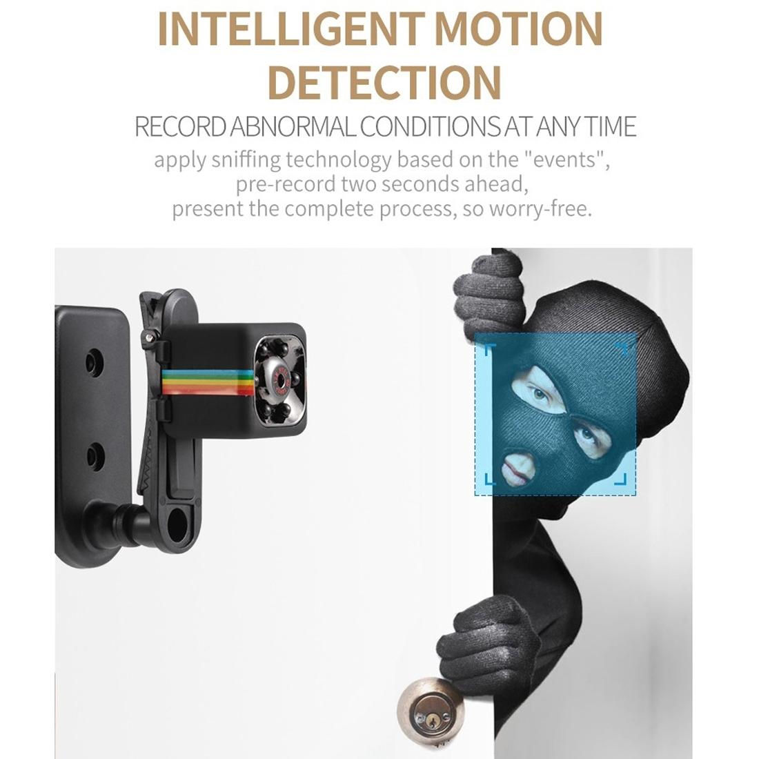 Hd 1080P Mini Sport Camera With Night Vision & Tf Card Holder-1915196795563151364