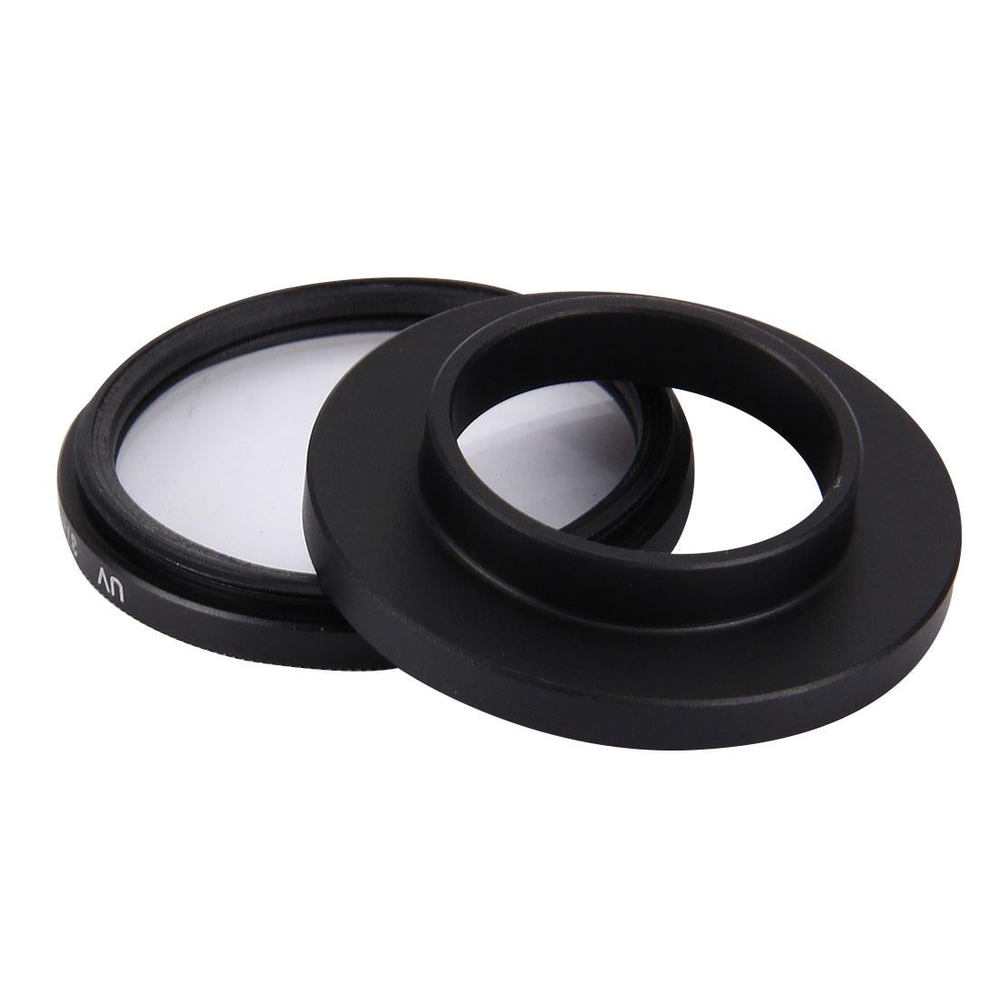 37Mm Lens Filter Set For Gopro Hero4 / 3 / 3+ With Cpl Uv Nd4 Fld Filters And Protective Cap-1915197582364250115