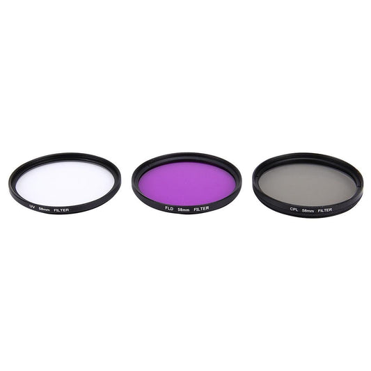 58Mm Professional Lens Filter For Gopro And Xiaomi Yi Sport Camera - Cpl Uv Fld-1915197234044080129