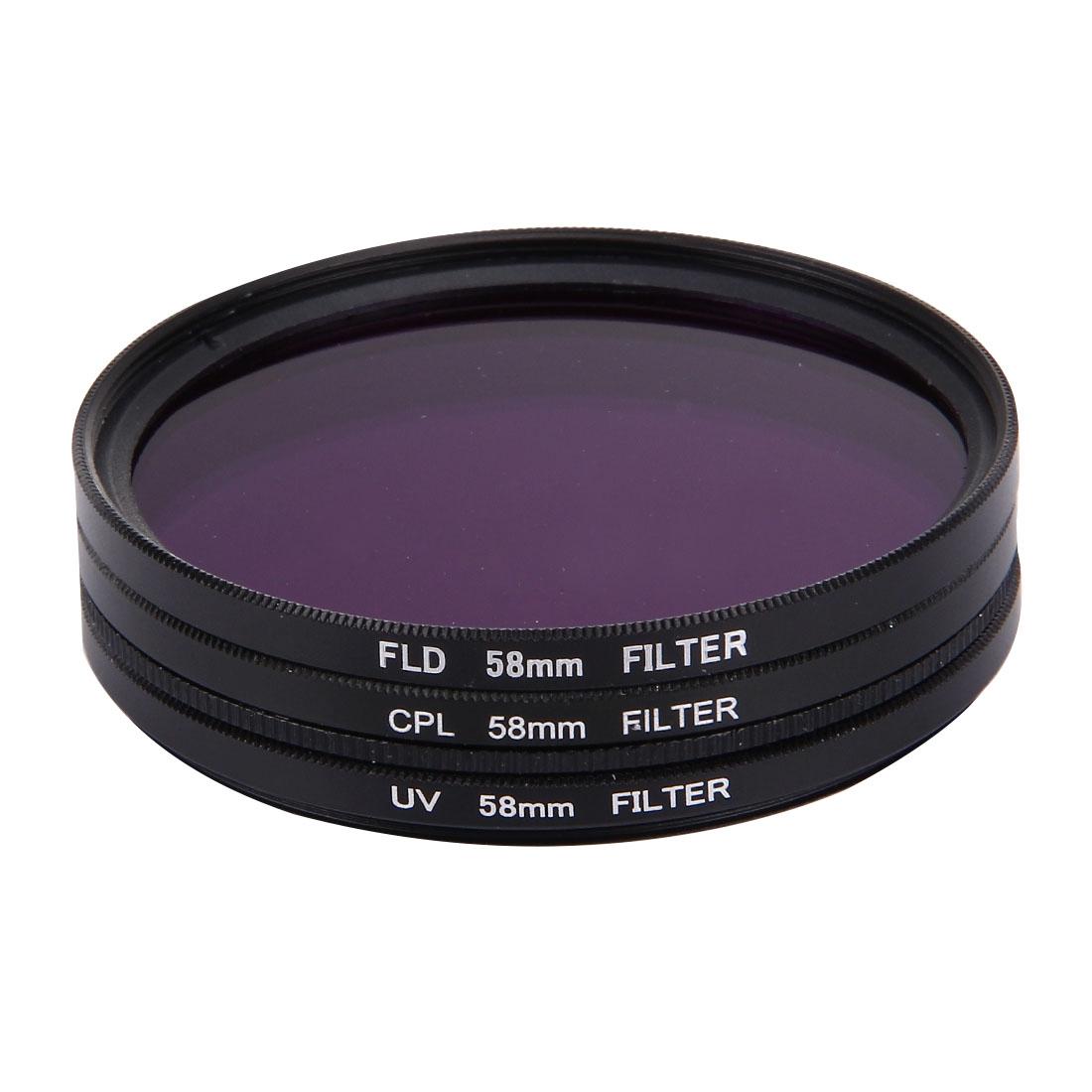 58Mm Professional Lens Filter For Gopro And Xiaomi Yi Sport Camera - Cpl Uv Fld-1915197234044080130