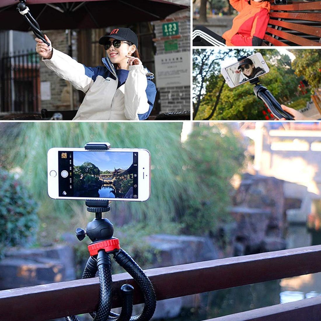 Flexible Mini Tripod With Ball Head For Slr Gopro Dji And Other Action Cameras - 30Cm X 5Cm-1915197421521080323