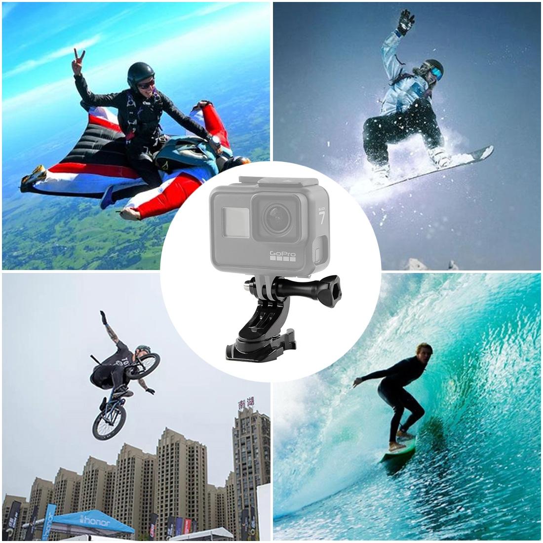 360 Rotating J-Type Base For Action Cameras-1915197197943705608