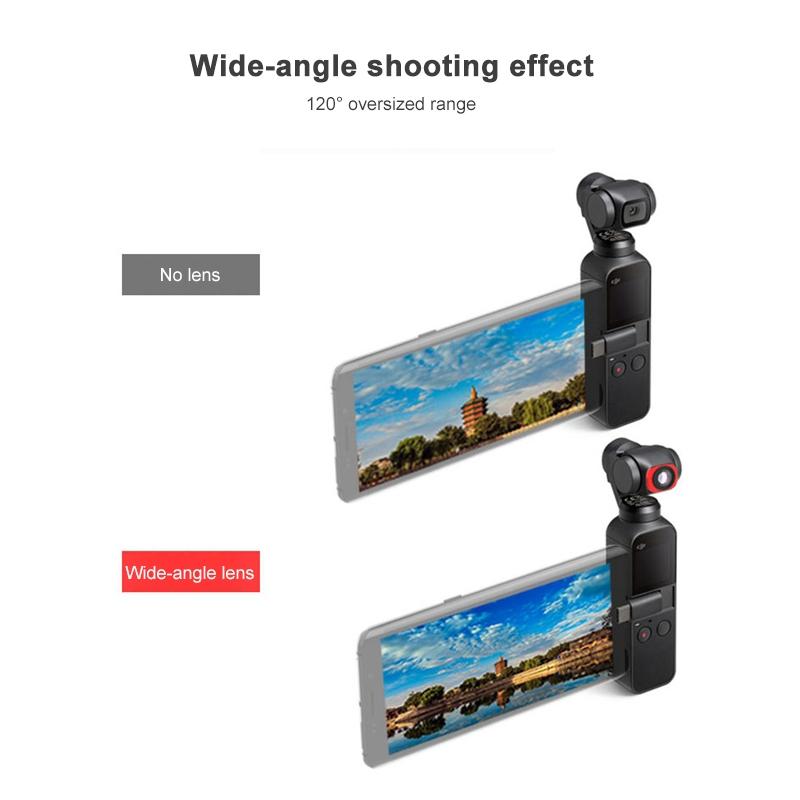 5-In-1 Super Wide Angle Lens With Macro Cpl And Nd16 Filters For Dji Pocket-1915197297193521160