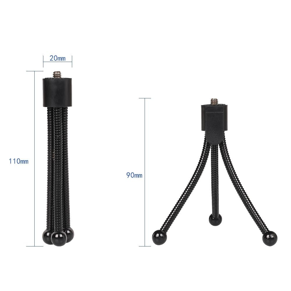 Metal Desktop Tripod Mount - Max Load 0.6Kg - Unc1 / 4 Screw Interface-1915197566207791108