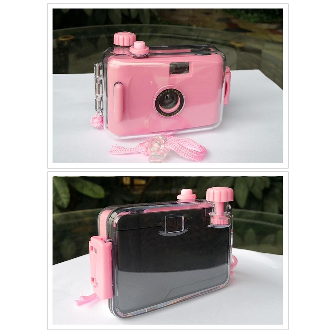 Retro Film Camera For Kids - Waterproof 5M - Flowers Pattern-1915198384457781251