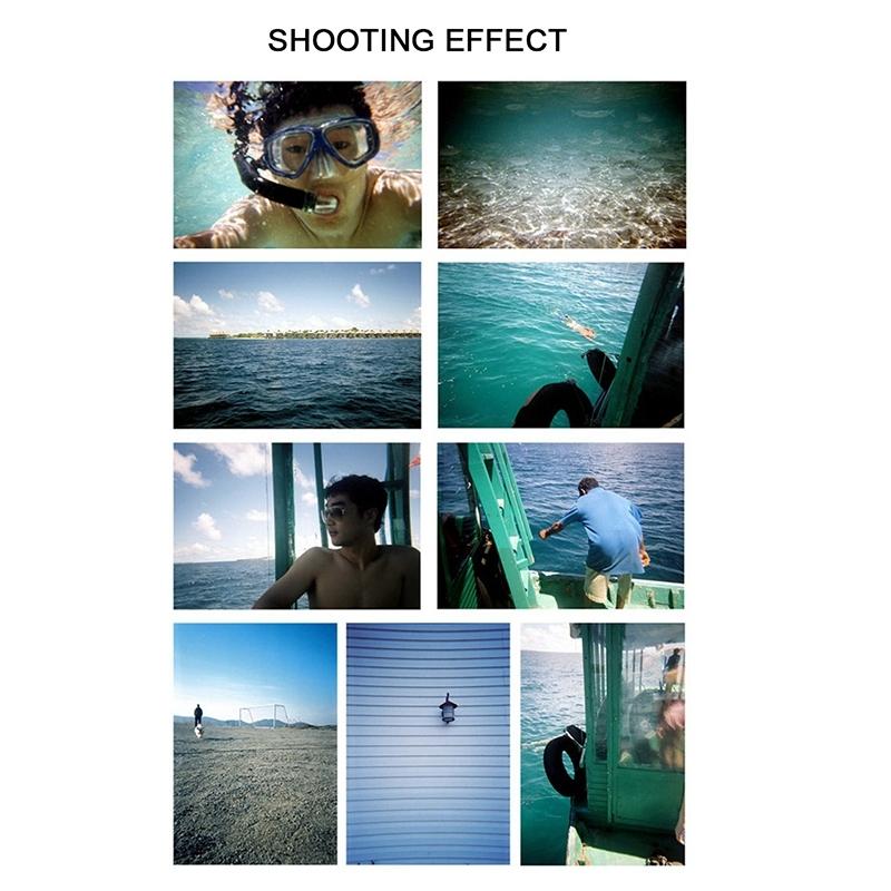 Retro Film Camera For Kids - Waterproof 5M - Flowers Pattern-1915198384457781254