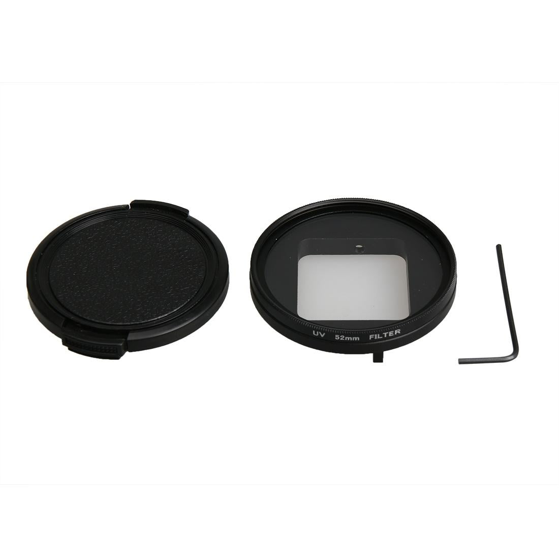Professional 52Mm Lens Filter Set For Gopro Hero5 With Protective Caps And Hex Spanner-1915197723401916417