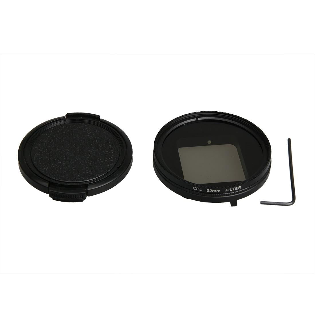 Professional 52Mm Lens Filter Set For Gopro Hero5 With Protective Caps And Hex Spanner-1915197723401916418
