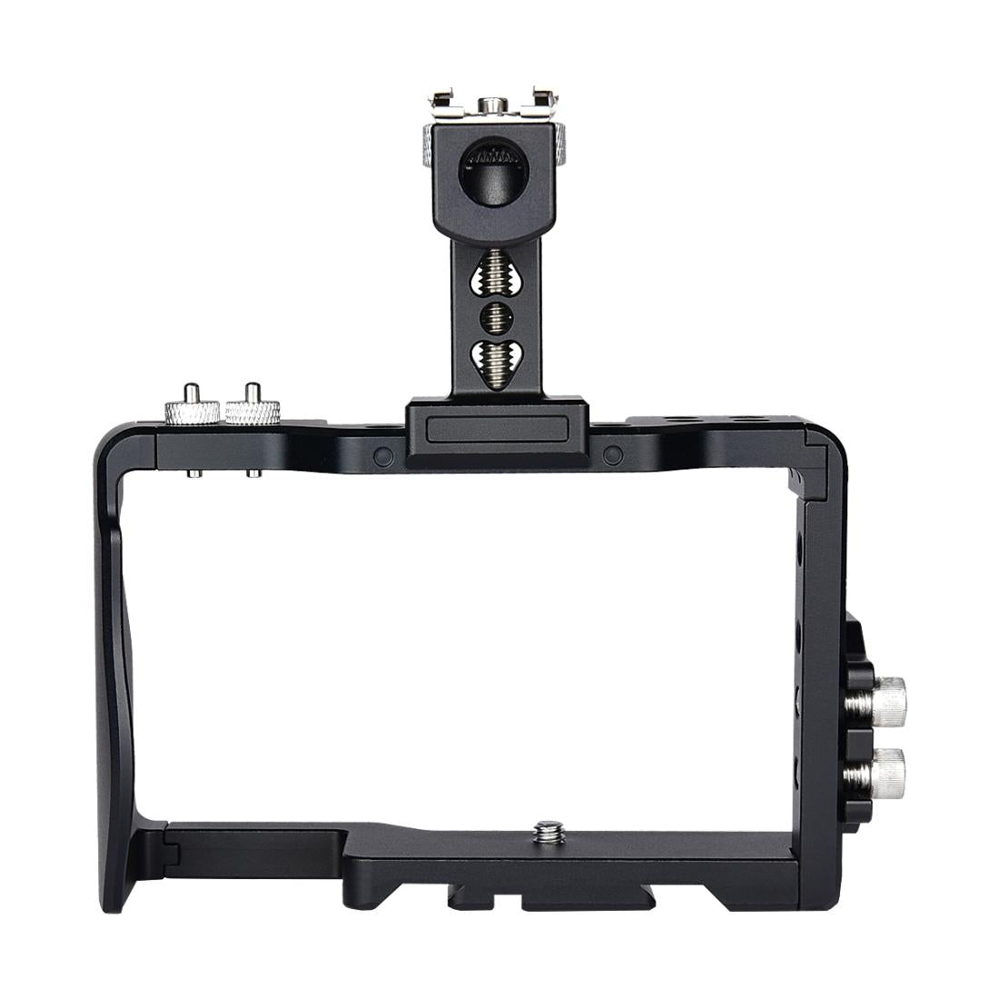 Sony A6000 / A6300 / A6500 / A6400 Camera Cage Stabilizer With Handle - Black-1915196750268862468