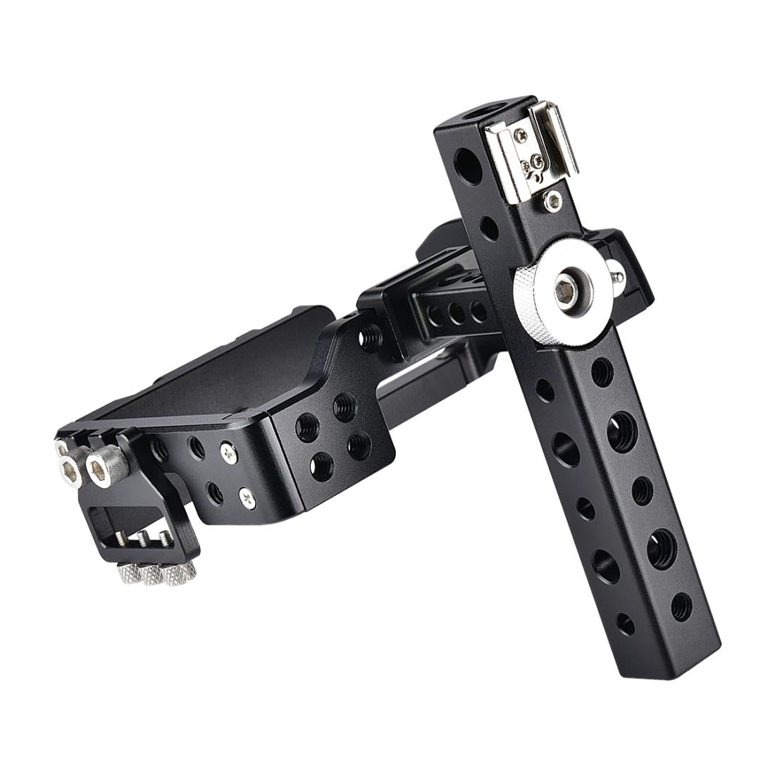 Sony A6000 / A6300 / A6500 / A6400 Camera Cage Stabilizer With Handle - Black-1915196750268862469