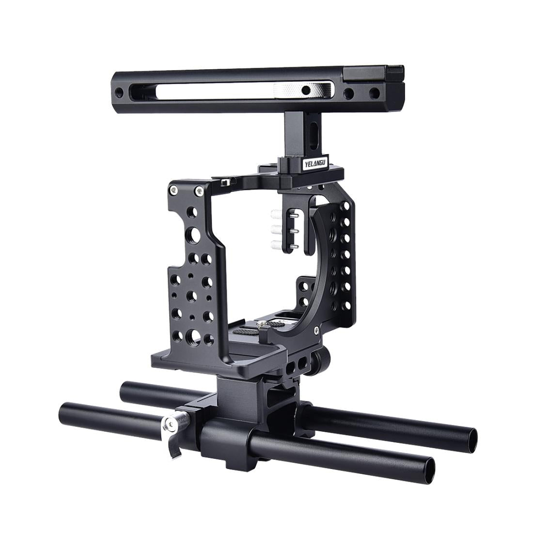 Sony A7 Camera Cage Stabilizer For Video - Black-1915196778731409409