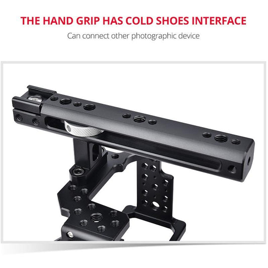 Sony A7 Camera Cage Stabilizer For Video - Black-1915196778731409410