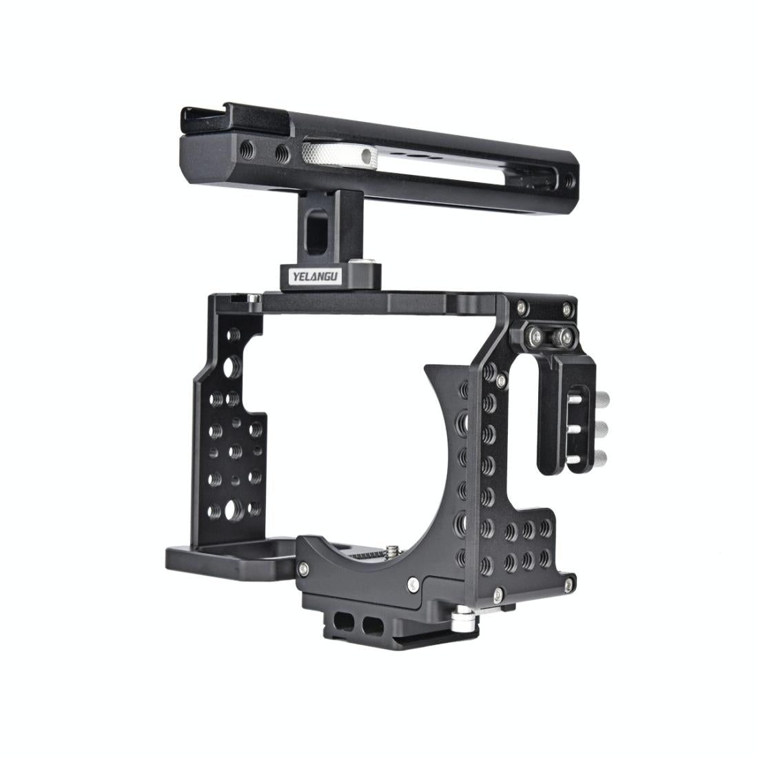 Handle Video Camera Cage Stabilizer For Sony A7K / A72 / A73 / A7S2 / A7R3 / A7R2 / A7X Black-1915196795722534913