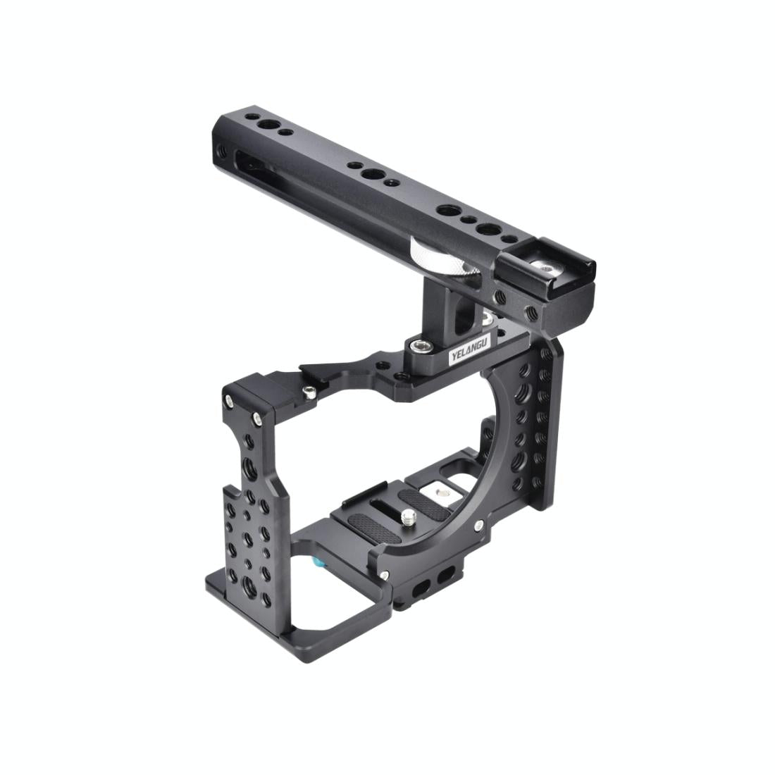 Handle Video Camera Cage Stabilizer For Sony A7K / A72 / A73 / A7S2 / A7R3 / A7R2 / A7X Black-1915196795722534920