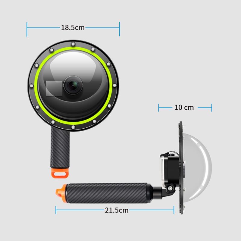Underwater Dome Port For Dji Camera With Floating Grip-1915197754553012228