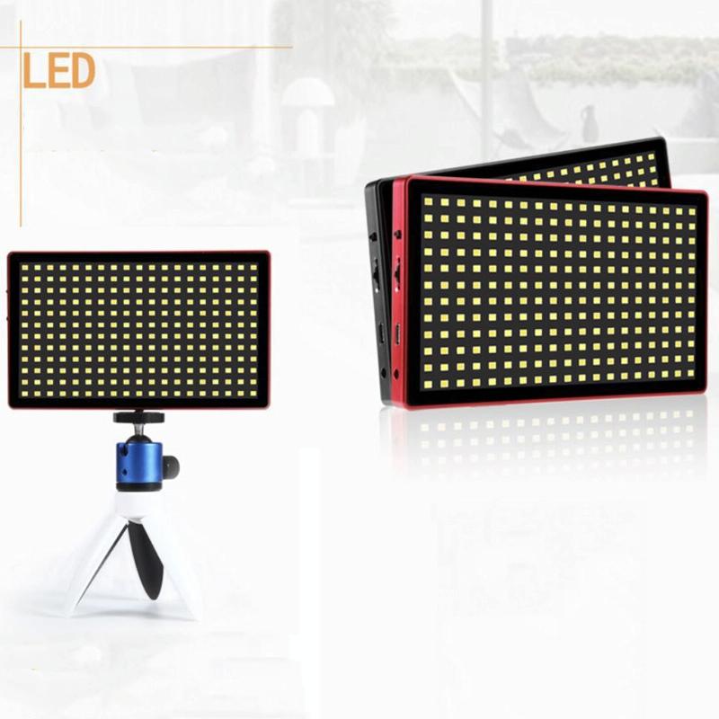 Professional Vlogging Studio Light For Canon / Nikon Dslr Cameras - 228 Leds-1915196592898576390