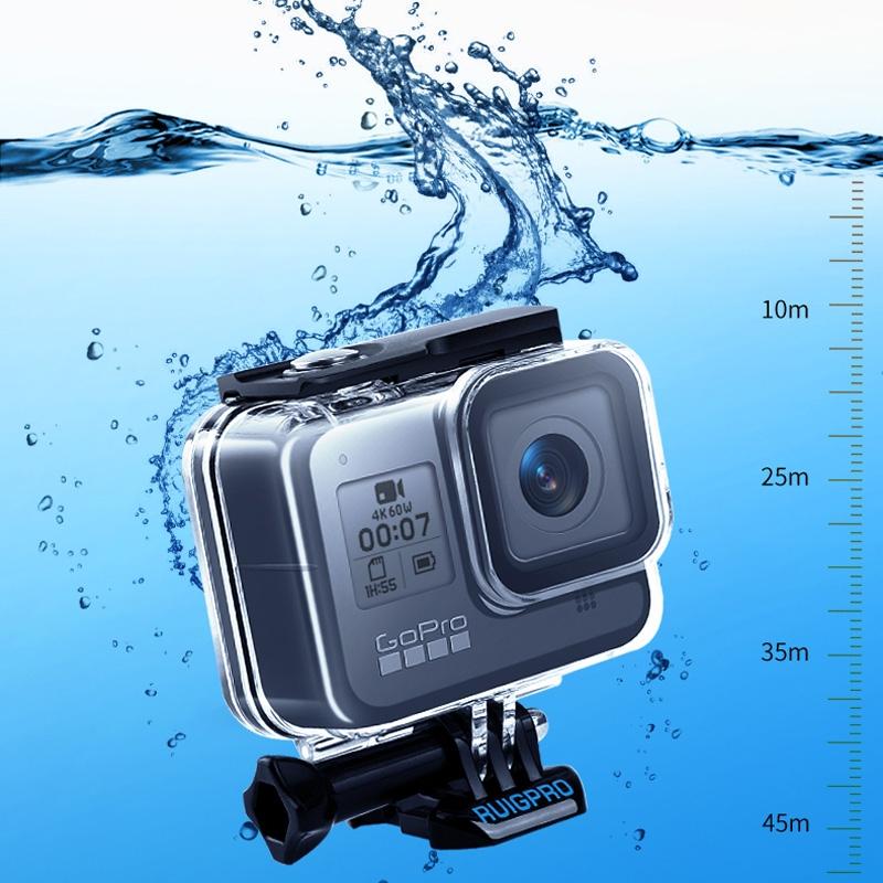 Waterproof Housing For Gopro Hero8 With Mount And Screw-1922443415216328704