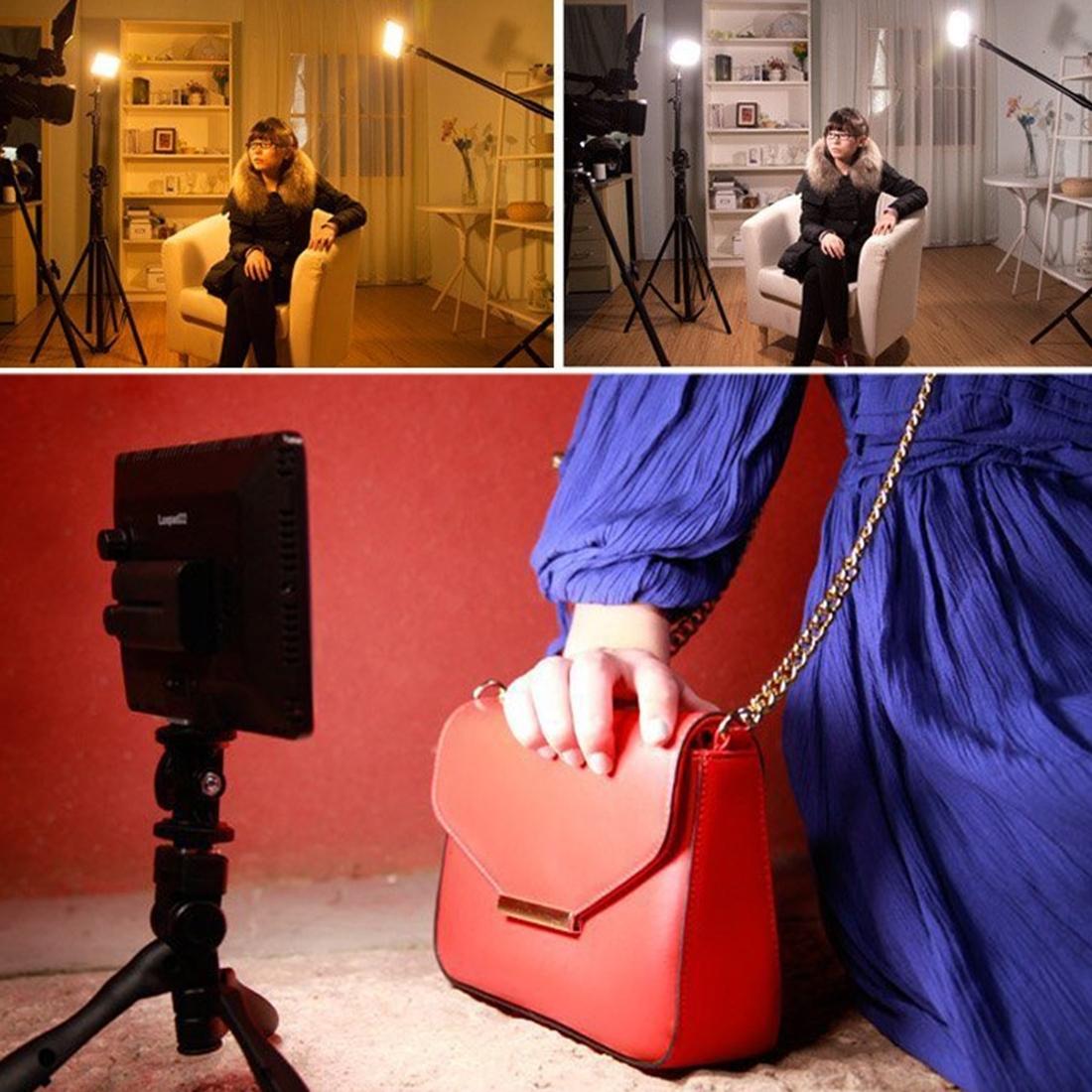 Professional Vlogging Studio Light With Oled Display For Canon / Nikon Dslr-1915197665516326915