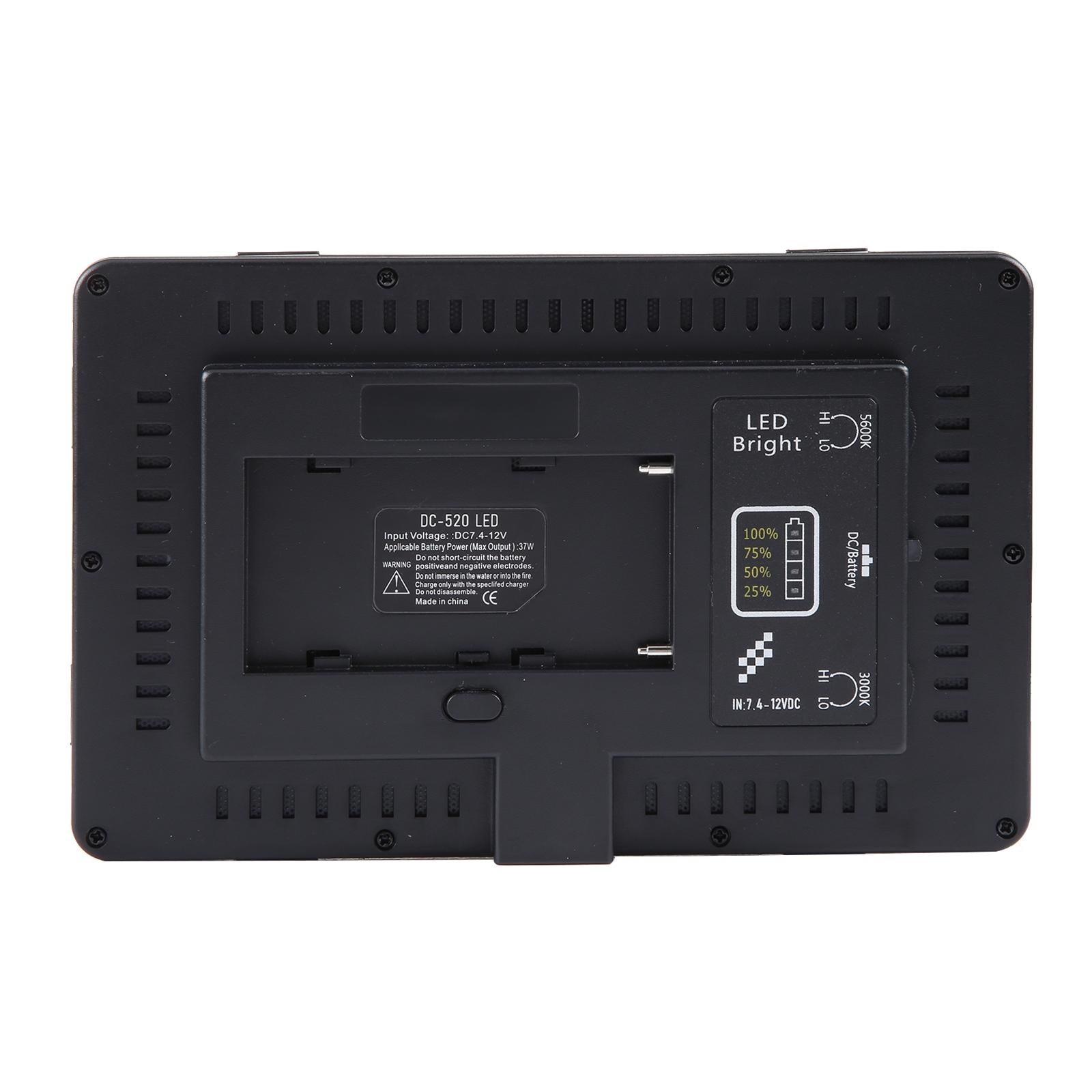 Professional Led Studio Light For Vlogging & Photography - 520 Leds 4100Lm - Canon / Nikon Dslr Compatible-1915197201269788678