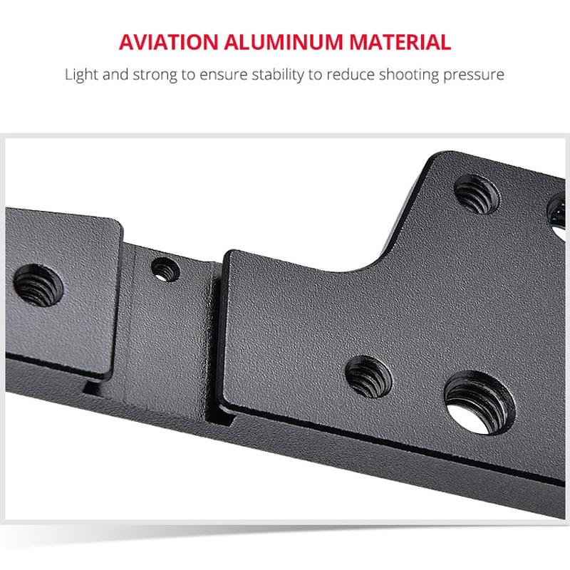 Video Camera Cage Stabilizer For Dji Bmpcc 4K - Black Handle-1915196500468699138