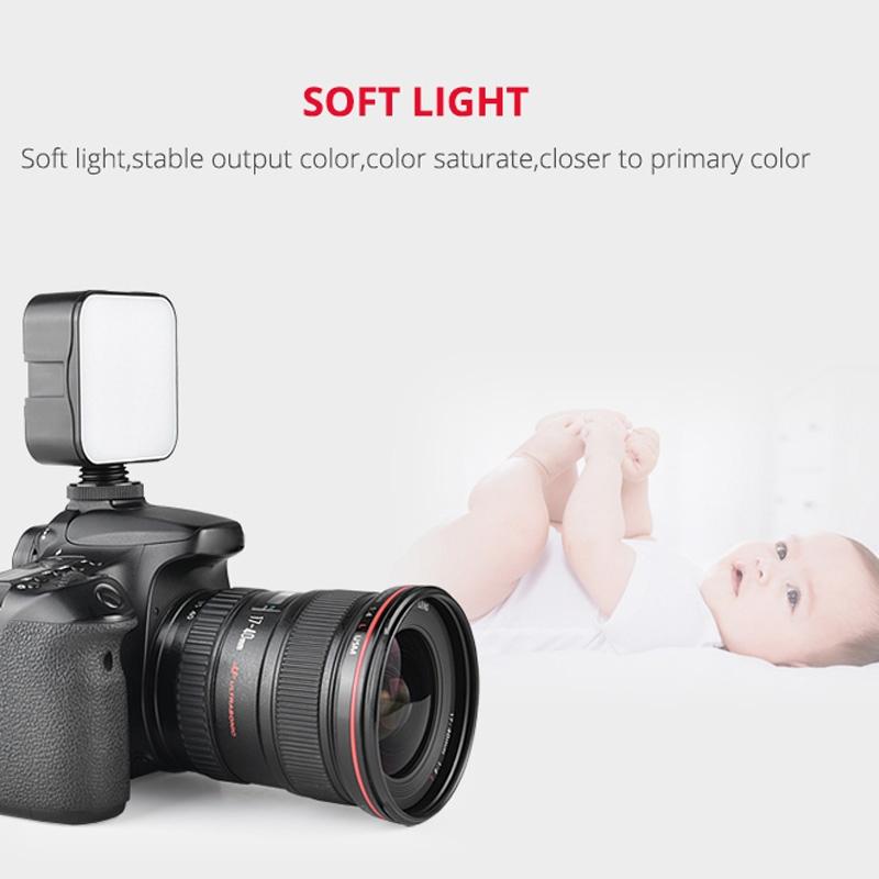 49 Led Video Light For Camera / Camcorder - Black-1915196751745257475