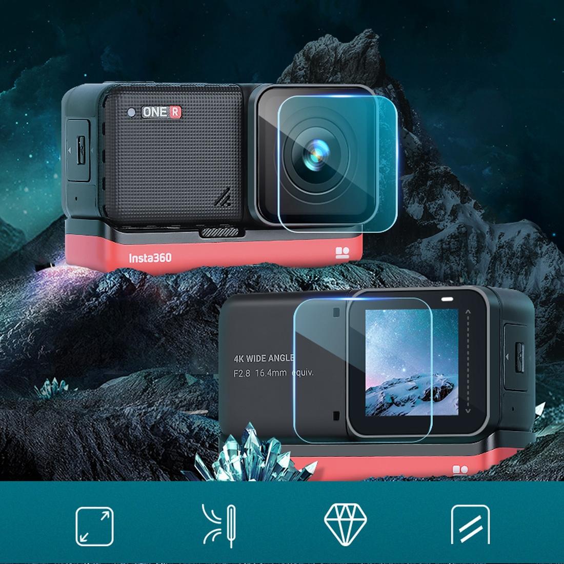 Tempered Glass Film For Insta360 One R 4K Lcd Display And Lens-1915196608421695489