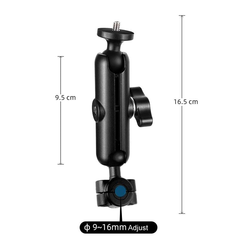 Motorcycle Rearview Mirror Mount For Action Cameras - 9Cm Rod 20Mm Ball Head Tripod Adapter-1915196706828455937