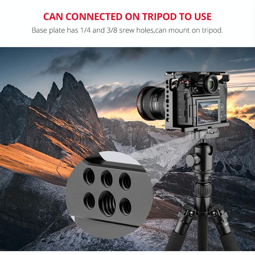 Panasonic Lumix Dc-S1H / Dc-S1 / Dc-S1R Camera Cage Stabilizer - Black-1915196713631617028