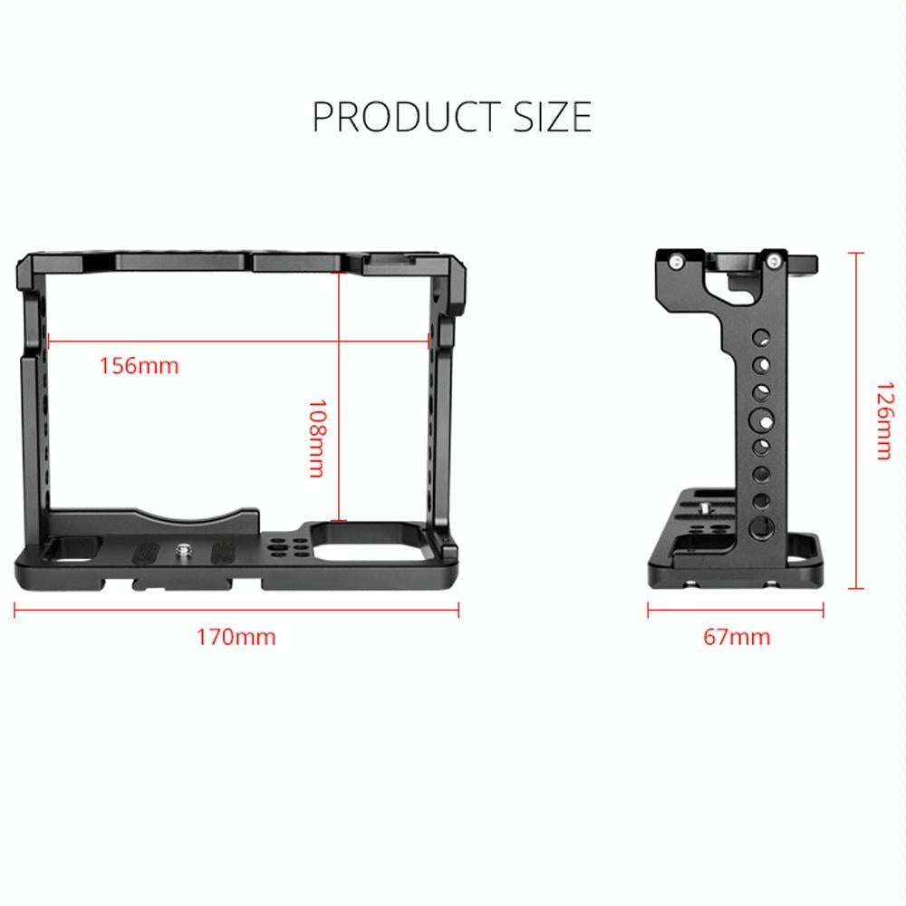 Panasonic Lumix Dc-S1H / Dc-S1 / Dc-S1R Camera Cage Stabilizer - Black-1915196713631617029