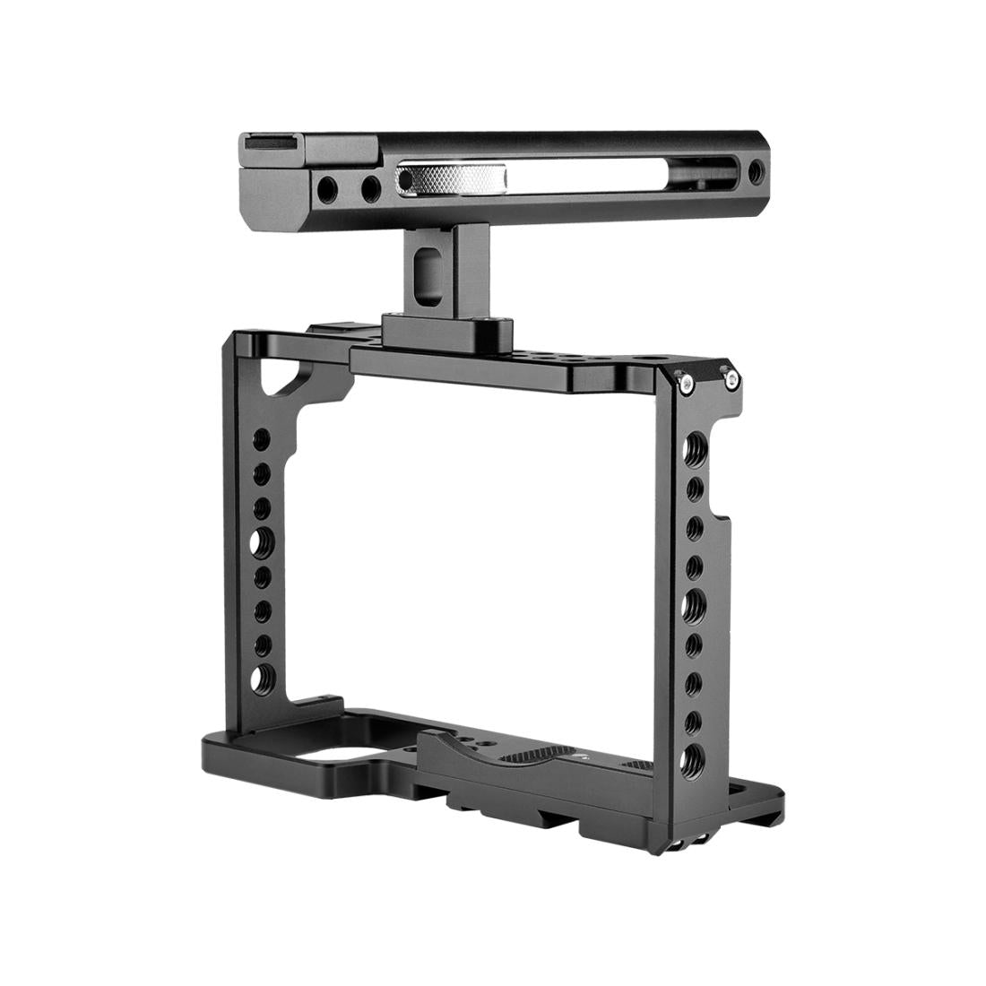 Panasonic Lumix Dc-S1H / Dc-S1 / Dc-S1R Camera Cage Stabilizer With Handle - Black-1915196728554950657