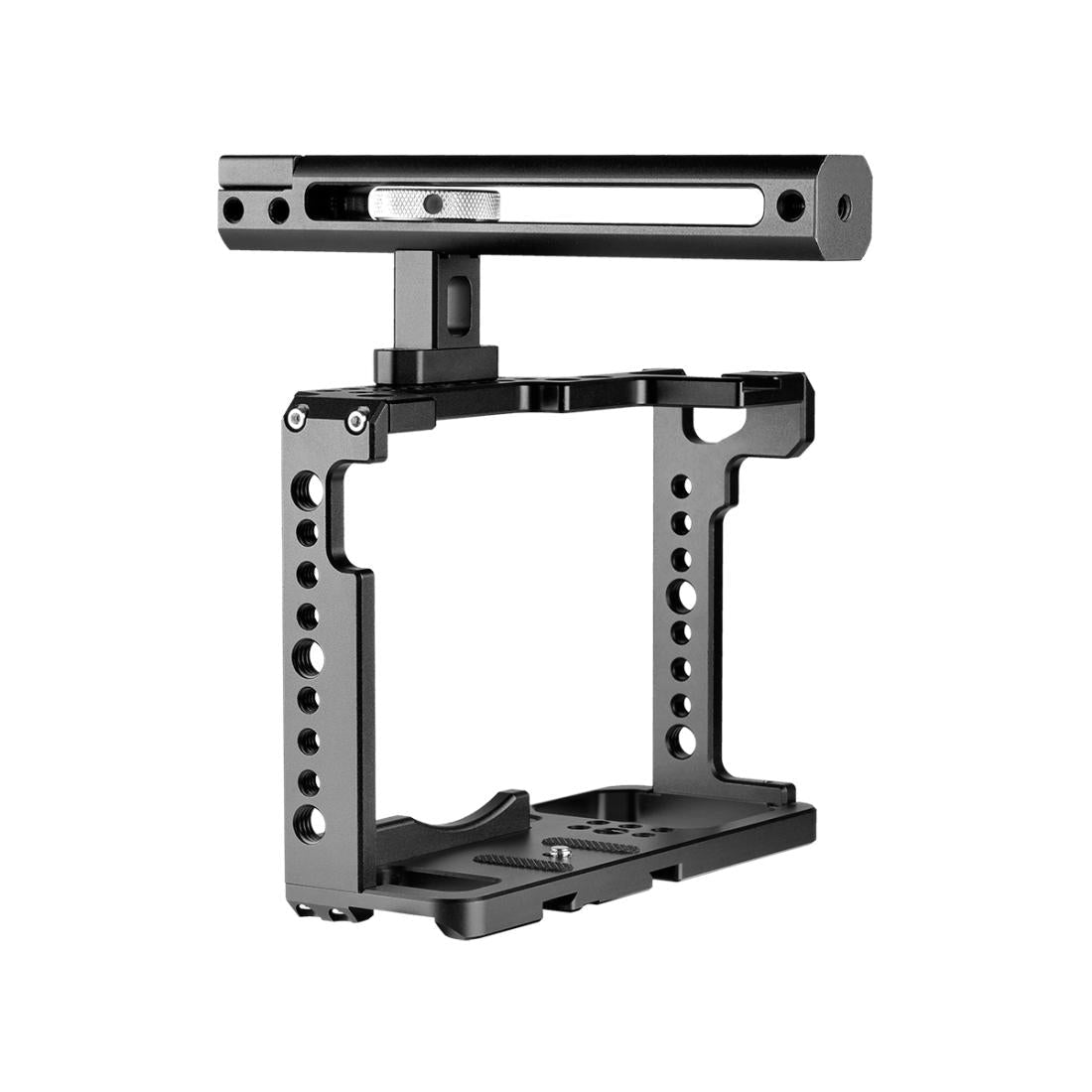 Panasonic Lumix Dc-S1H / Dc-S1 / Dc-S1R Camera Cage Stabilizer With Handle - Black-1915196728554950665