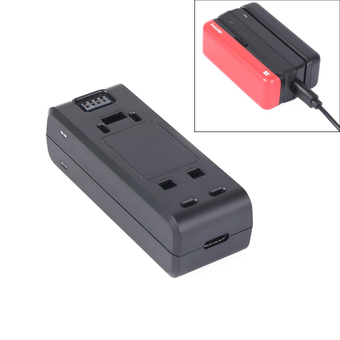 Dual-Sided Charger For Insta360 One R Batteries-1915196797861629952