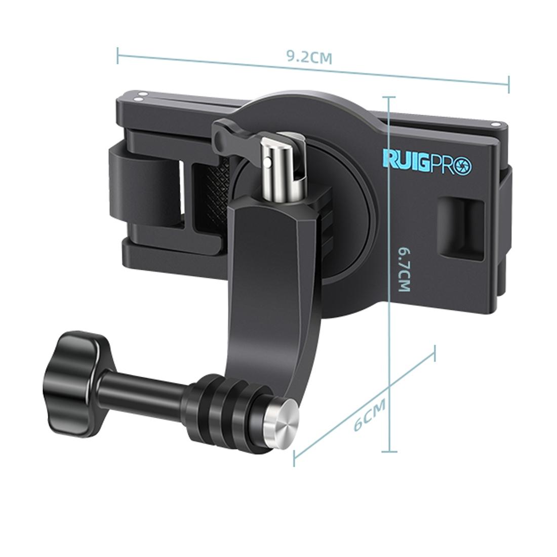 360 Degree Rotating Quick Release Backpack Strap Mount For Gopro Hero 12-1915196783915569153