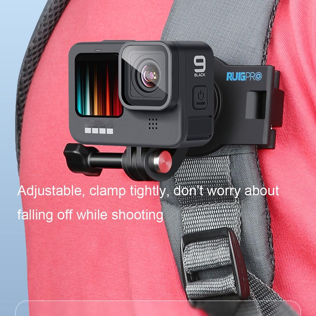 360 Degree Rotating Quick Release Backpack Strap Mount For Gopro Hero 12-1915196783915569156