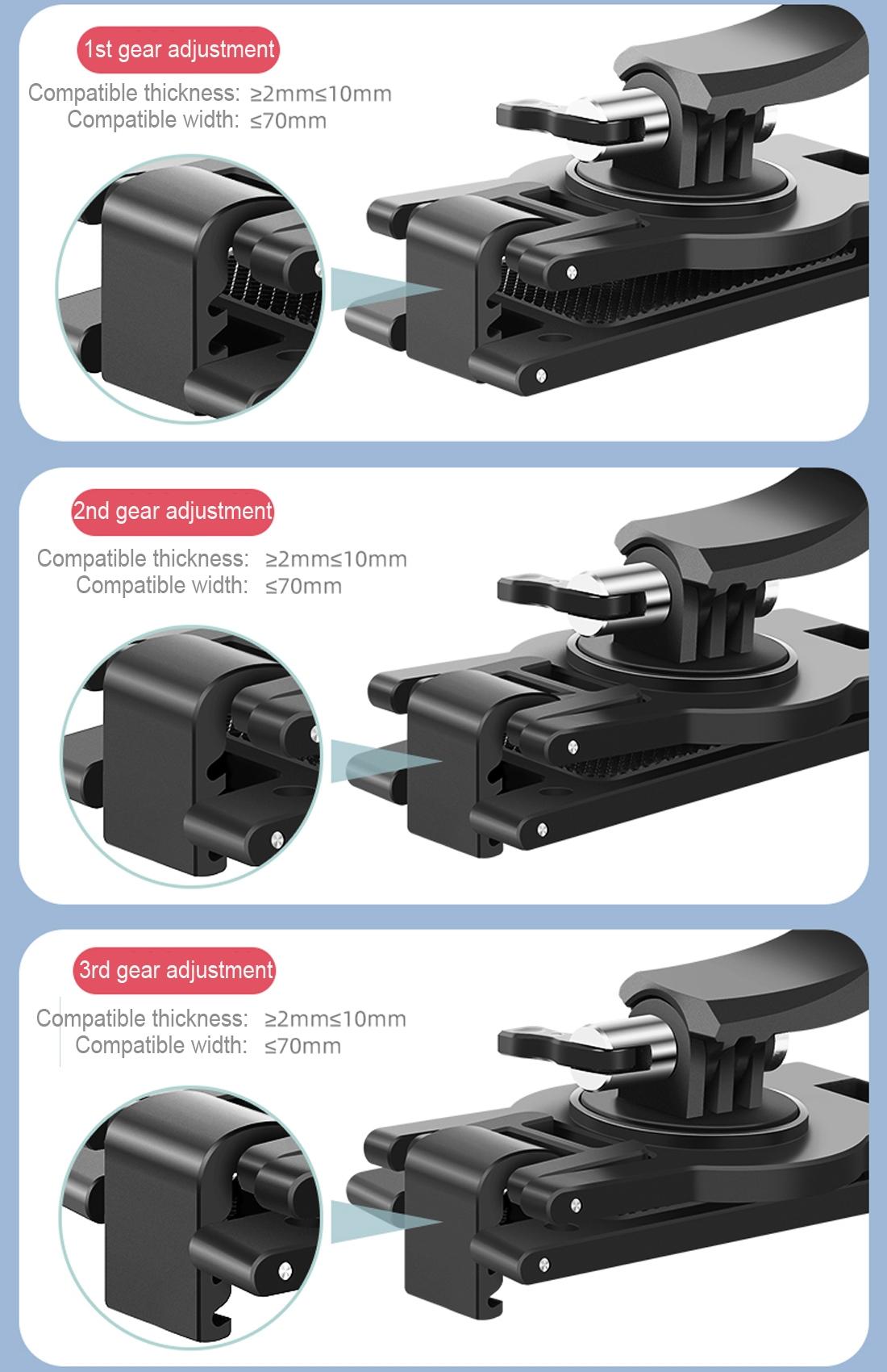 360 Degree Rotating Quick Release Backpack Strap Mount For Gopro Hero 12-1915196783915569159