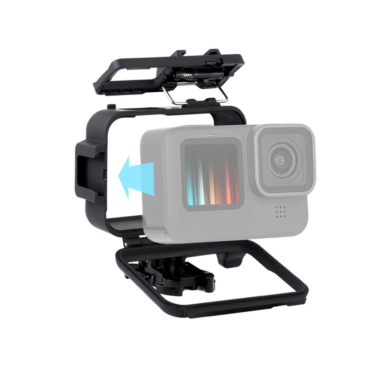 Protective Case With Mount And Base For Gopro Hero10 / 9 - Long Screw-1915196742282907650