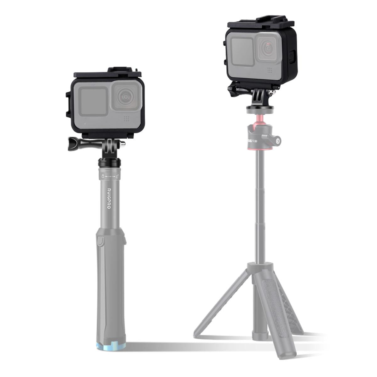 Protective Case With Mount And Base For Gopro Hero10 / 9 - Long Screw-1915196742282907652