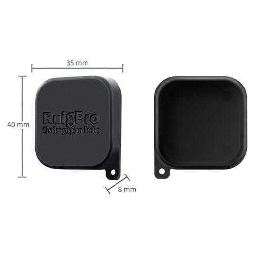 Soft Rubber Camera Lens Protective Cap For Gopro Hero10 / Hero9 - Scratch Resistant-1915196772364455938