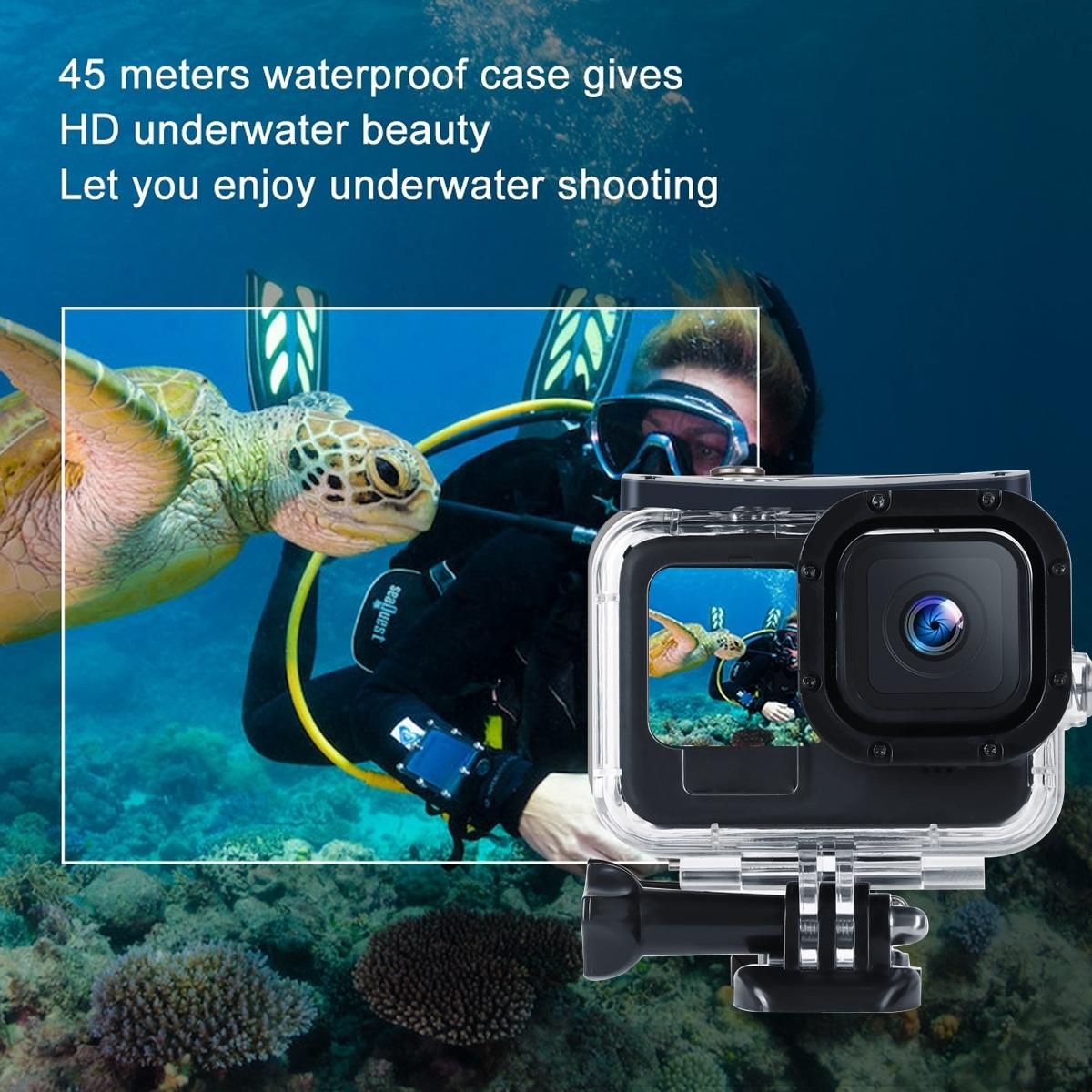 Waterproof Housing For Gopro Hero10 / 9 With Mount And Screw - 45M-1915197562571329543