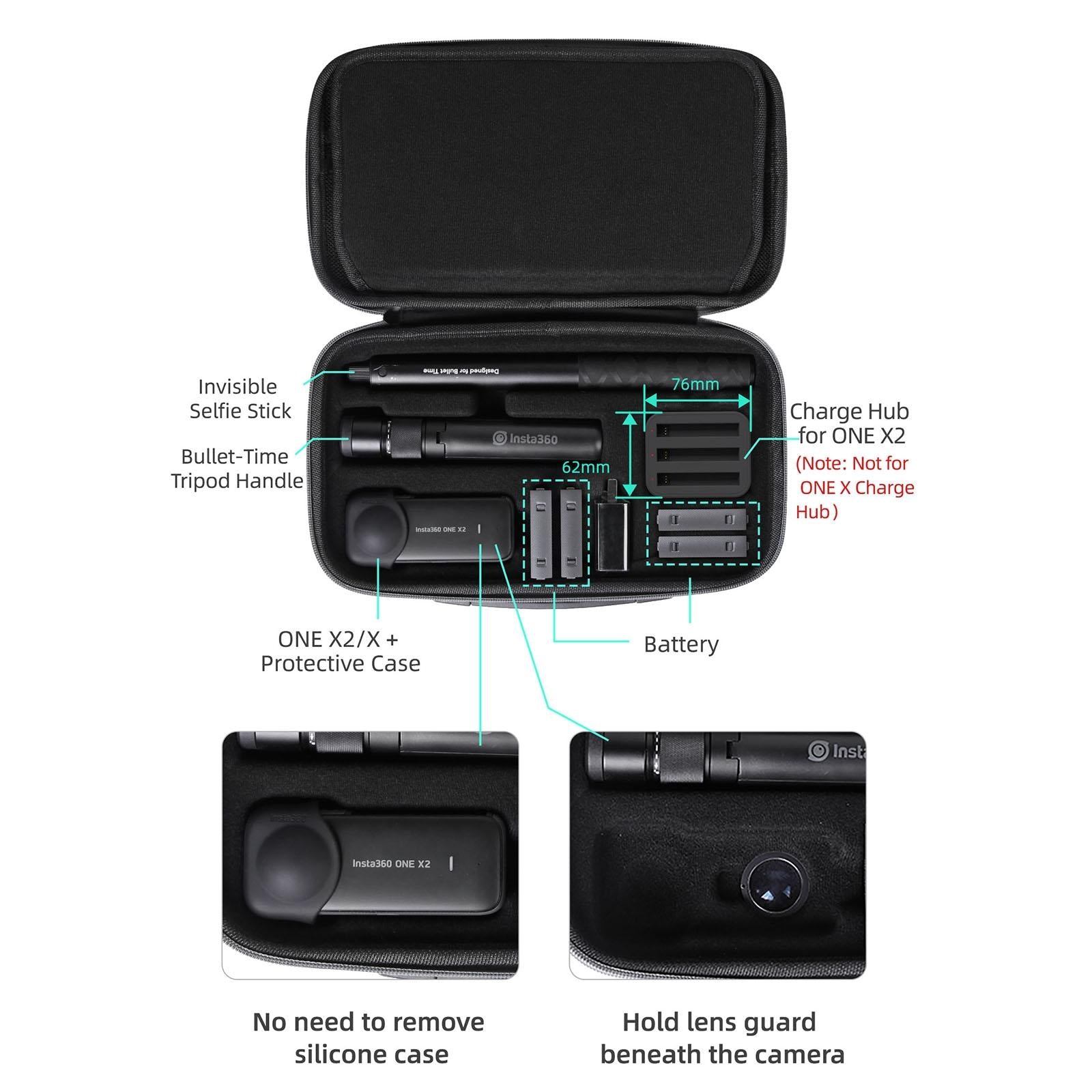 Insta360 One X2 / X Storage Bag Handbag-1915196707130445832