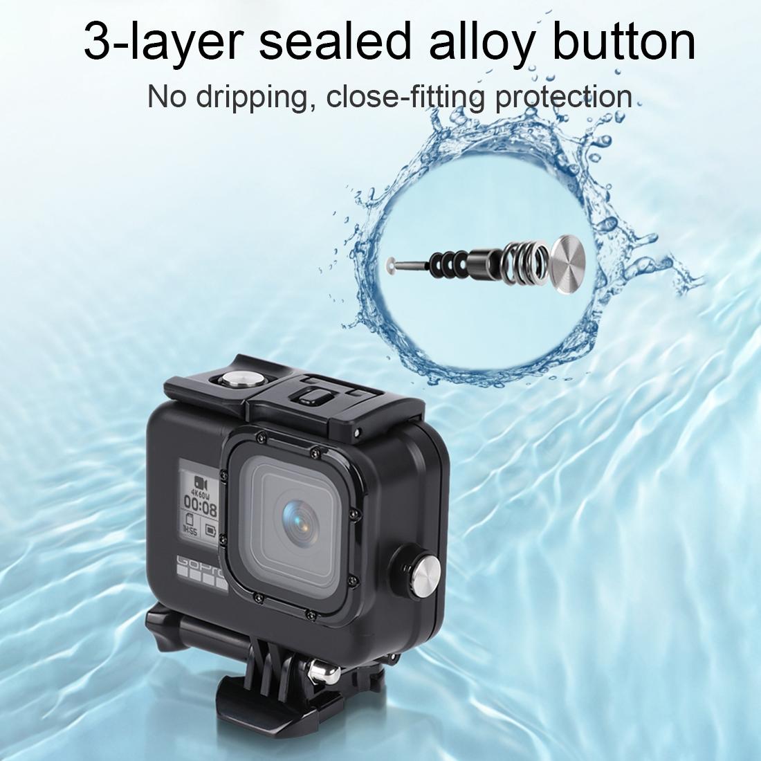 Waterproof Housing For Gopro Hero8 With Mount And Accessories-1915196607033380870