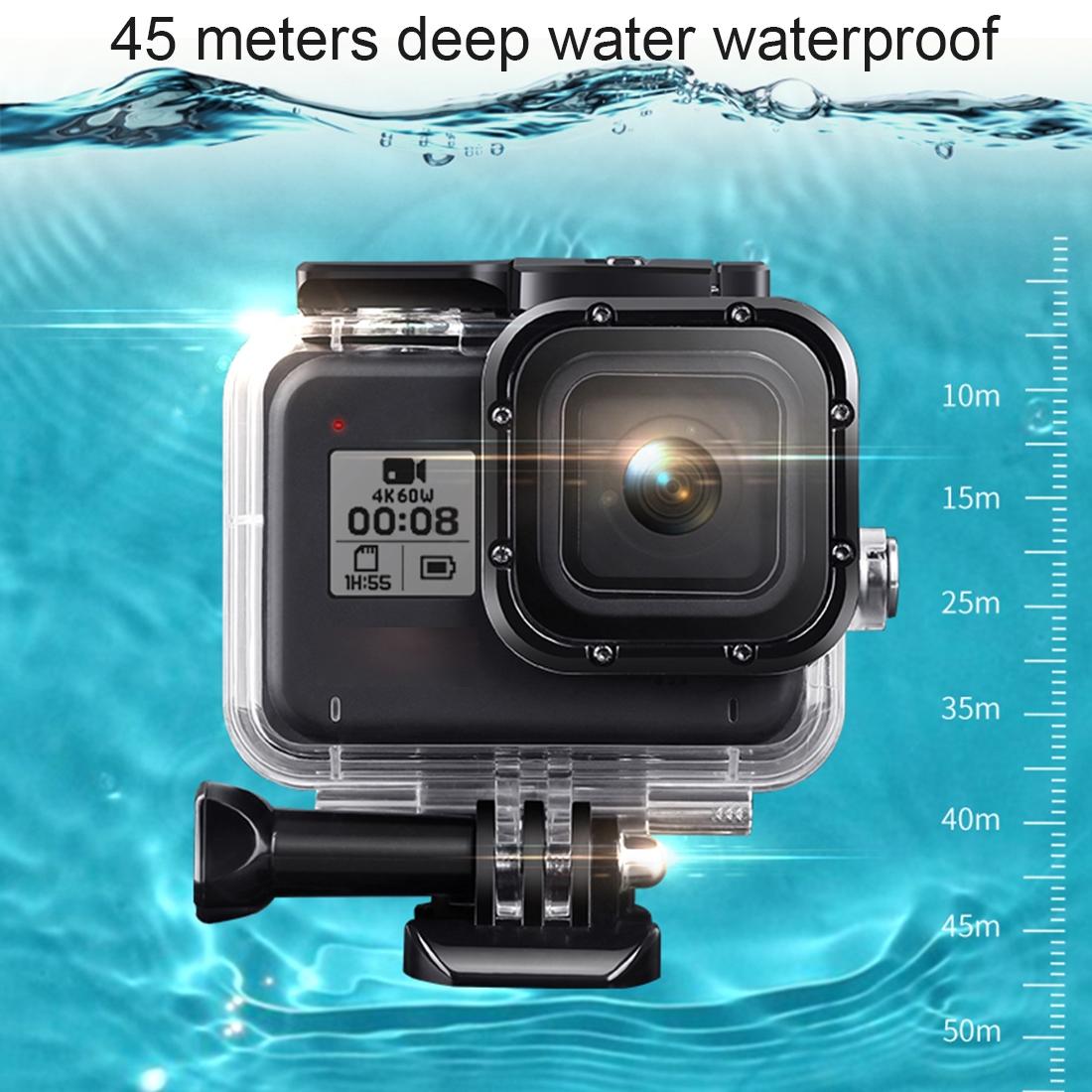Waterproof Housing For Gopro Hero8 With Mount And Accessories-1915196490280734722