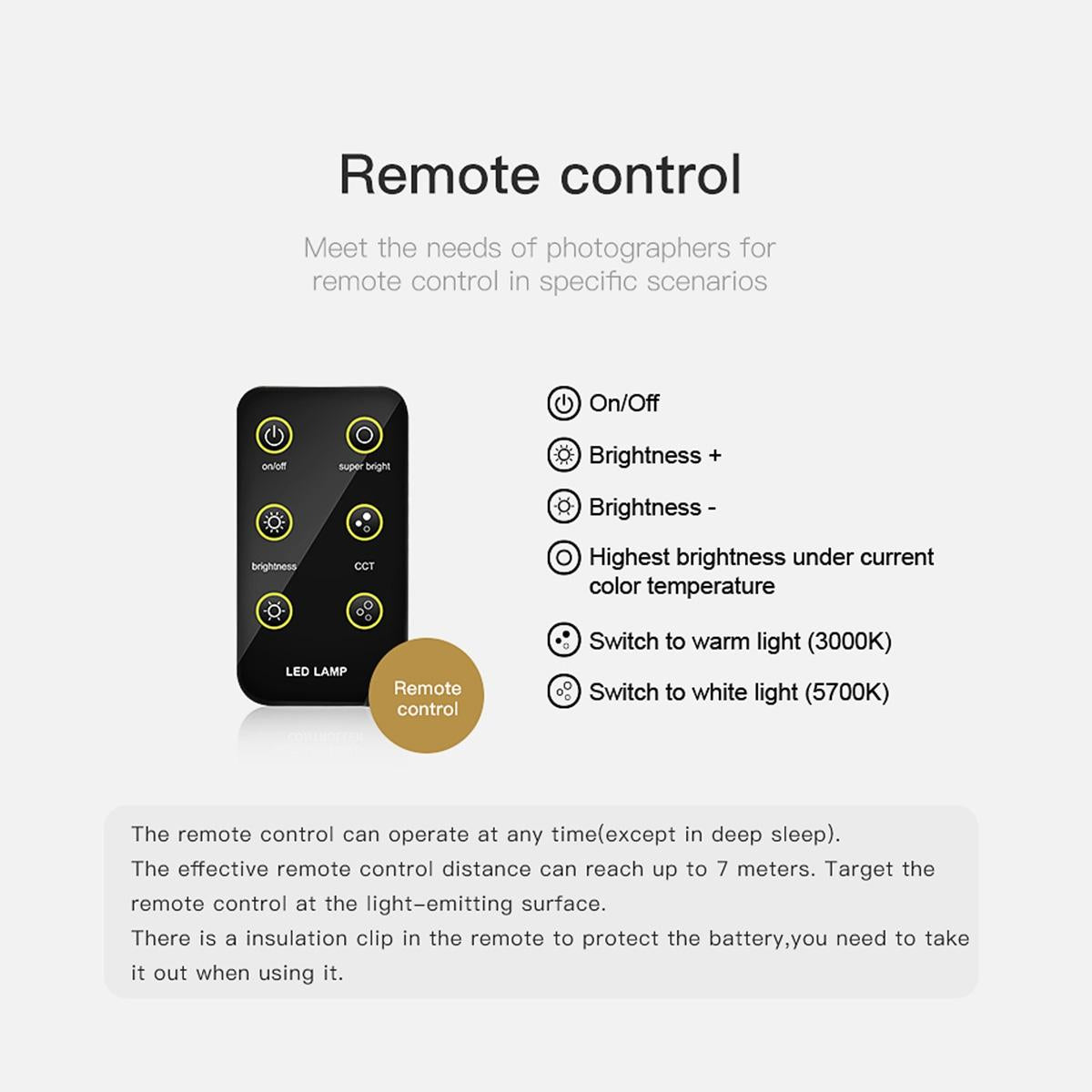 Handheld Dual Temperature Led Stick Light - Orange-1915196534744551427